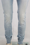 Blue skinny denim jeans