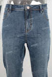 Blue leggings skinny jeans