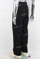 Black straight jeans men