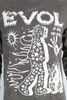 Heavyweight digital print t shirt