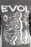 Heavyweight digital print t shirt