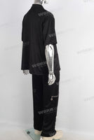 Digital print patchwork rhinestone t shirt and cargo pants