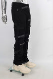 black cargo jeans men