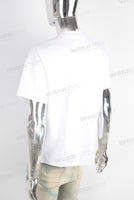 White digital print t shirt