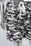 camouflage cargo shorts men