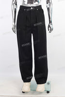 Black straight jeans men