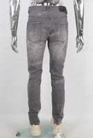 Acid washed Damage Skinny Jeans Men