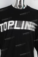 Black oversize screen printing t shirt Men