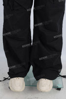 Black cargo baggy pants
