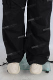 Black cargo baggy pants