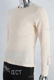 Yellow mesh long sleeve shirt