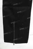 2023 New Custom Black Denim Men Straight Baggy Cargo Jeans