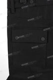 2023 New Custom Black Denim Men Straight Baggy Cargo Jeans