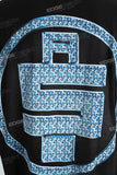 Men Round Neck Black Cotton Digital Print T Shirts
