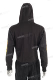 Low MOQ Custom High Quality Long Sleeve Men Black Pullover Hoodie
