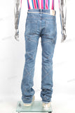 High Quality Men Fashion Stree Wear Custom Black Stacked Flare Jeans