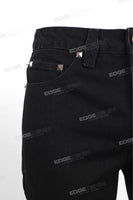 Wholesale Custom Streetwear Fashion Men Black Flare Jeans
