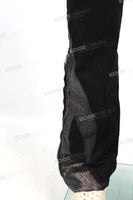 Wholesale Custom Streetwear Fashion Men Black Flare Jeans