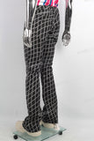 Customized Fashion Jacquard Denim Pants Skinny Flare Jeans For Men