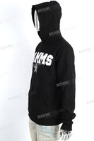 Custom Men Hoodies Rhinestone Oversize No String Pullover Hoodie