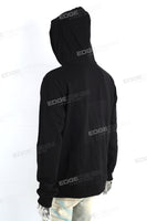 Custom Men Hoodies Rhinestone Oversize No String Pullover Hoodie