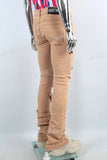 Fashion Jeans Trousers Streetwear Men Ripped Skinny Flare Denim Jeans Pants
