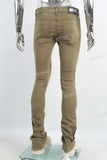 OEM ODM Custom Men Denim Streetwear Flare Ripped Skinny Jeans