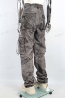 Custom Men 6 Pockets Baggy Vintage Cargo Pants