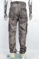 Custom Men 6 Pockets Baggy Vintage Cargo Pants