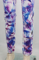 Wholesales Custom High Quality Streetwear Men Waxed Leather Pants