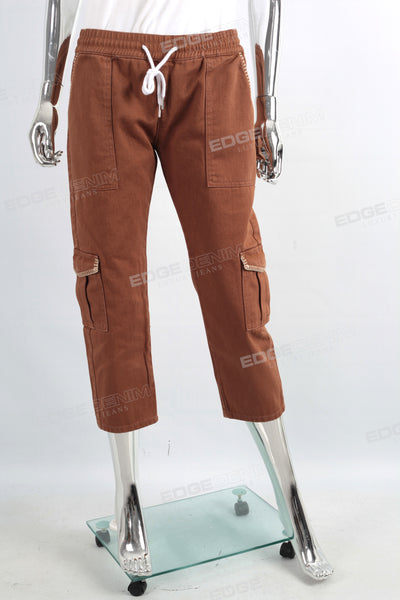 Clothing Factory Custom Women Casual Cargo Cropped Pants