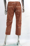Clothing Factory Custom Women Casual Cargo Cropped Pants