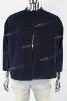 Navy Blue Side 3D Pocket  Men's Jacket