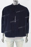 Navy Blue Side 3D Pocket  Men's Jacket