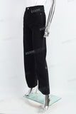 Black Woman Baggy Jeans