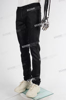 black wax skinny men jeans
