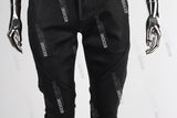 black wax skinny men jeans