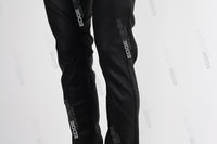 black wax skinny men jeans