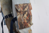 Patch Work Patchwork Digital Skinny Cargo Jeans Men