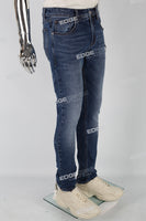 Indigo Blue Low Waist Jeans Men