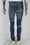 Indigo Blue Low Waist Jeans Men