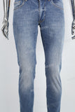New Blue men jeans logo