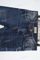 Blue disdress ripped skinny jeans men