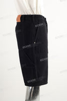 Black Cargo Shorts men