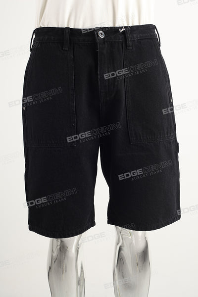Black Cargo Shorts men