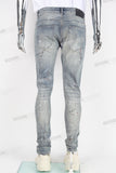 Paint Splatters Skinny Jeans Men