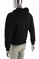 Custom Hoodie High Quality Digital Printed Men Black Pullover Hoodie