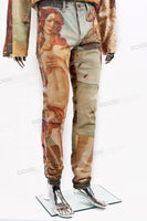 Custom Digital Printing Denim Jacket and Pants