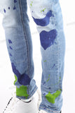 Custom Men's Jeans Hand Painted