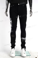 Black Skinny Fit with Custom Embroidery Logo